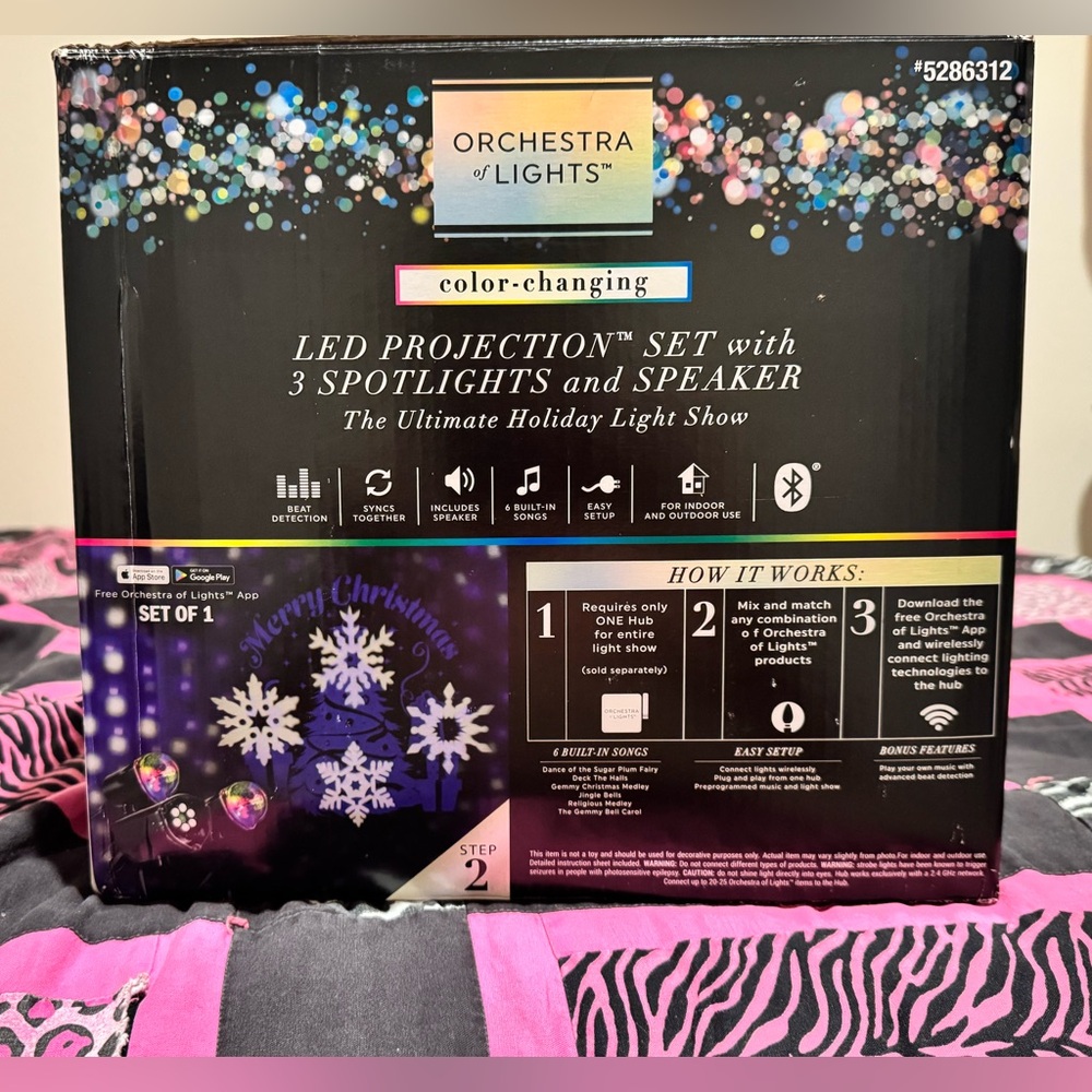 Orchestra of Lights LED Projection Set